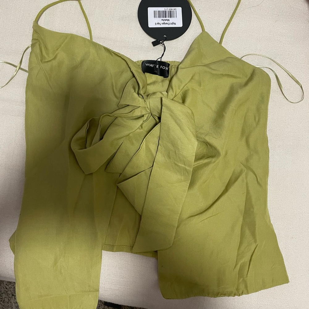 White fox tank NWT